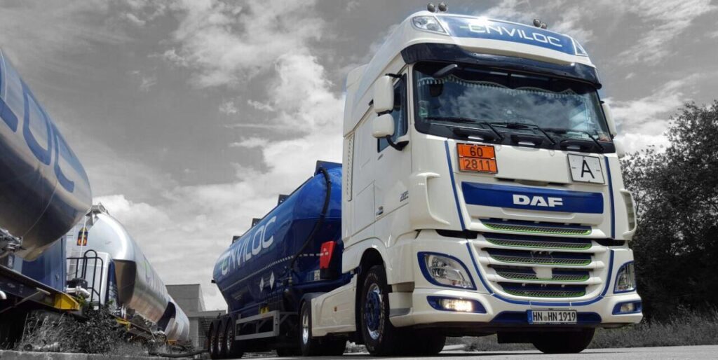 enviloc lkw mit silo